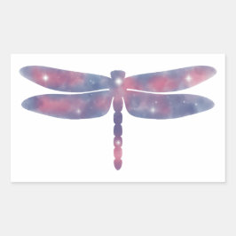 Retangular Adesivo de Starscape de Dragonfly Leve