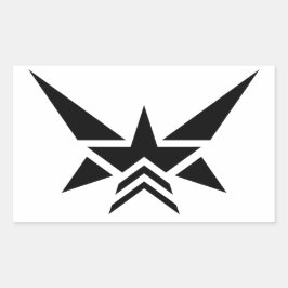 Retangular Adesivo do Comandante da Starcom Wing