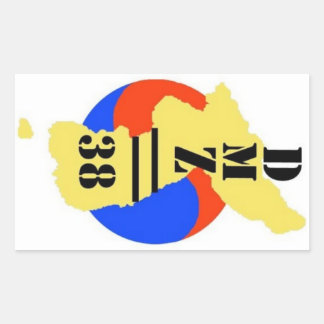 Retangular Adesivo do logotipo DMZ//38