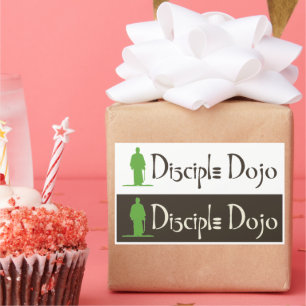 Retangular Adesivo Dojo 2-para-1 Discípulo