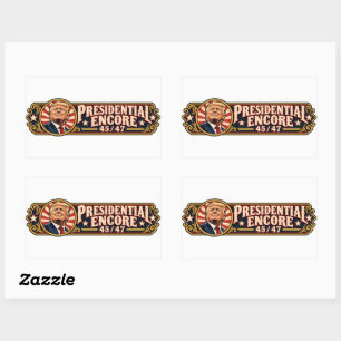 Retangular Adesivo Horizontal Presidential Encore 45/47