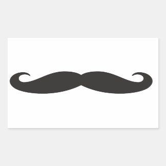 Retangular Adesivo Mustache