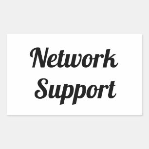 Retangular Adesivo network support