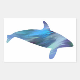 Retangular Adesivo Orca de Estilo Acrílico