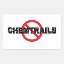 Adesivo Pare os Chemtrails