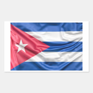 Retangular Adesivo recuerdo de Cuba