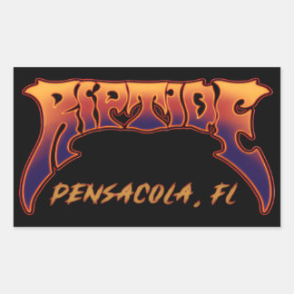 Retangular Adesivo RIPTIDE Pensacola, FL Logo