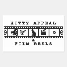 Kitty Apelo & Bobinas de Filme Adesivo Branco