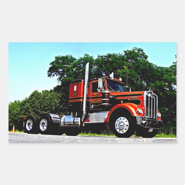 Retangular Lapp é um adesivo modelo (Frente)