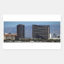 Retangular Wynn e Encore no adesivo Wynn