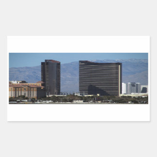 Retangular Wynn e Encore no adesivo Wynn