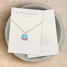 Retentor de Exibição de Colar de Linhagem Branca S