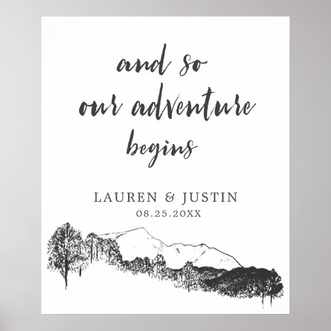 Retirada de Montanha | Poster De Boas-Vindas De Ca (Frente)