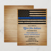 Retirada de Polícia de Orçamento Thin Blue Line Co