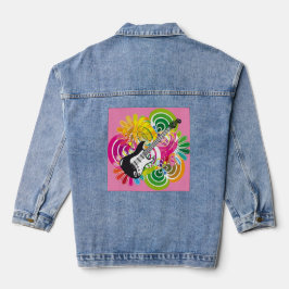 Retirando as Mulheres Denim Jean Jaqueta