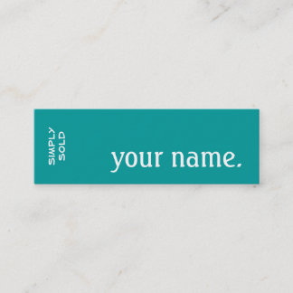 Retire o Realty vendido simplesmente. Cartão de