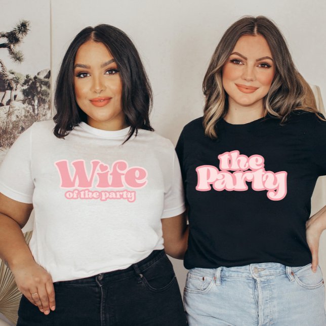 Reto Script Bachelorette The Party T-Shirt (Criador carregado)