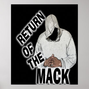 Retorno do papel de poster do valor de Mack