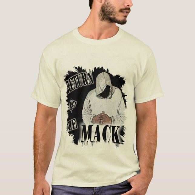 Retorno do t-shirt dos homens de Mack (Frente)