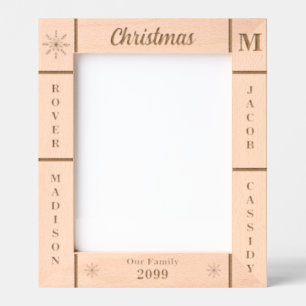 Retrato 8x10 Natal Nossa Família Personalizada