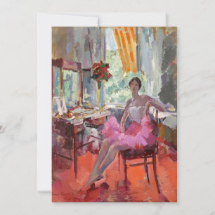 Retrato da Ballerina Vera Trefilova   Korovin