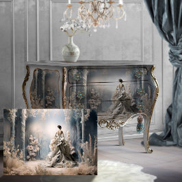 Retrato da Mulher Legista da Floresta de Papel Enc