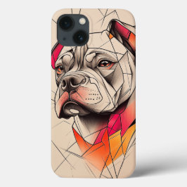 Retrato de Abstrato para Touro