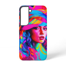 Retrato de Abstrato vibrante