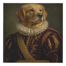 Retrato de Animal de Estimação Real em Tela – Arte