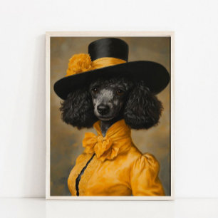 Retrato de Animal Vitoriano, Impressão Vintage de