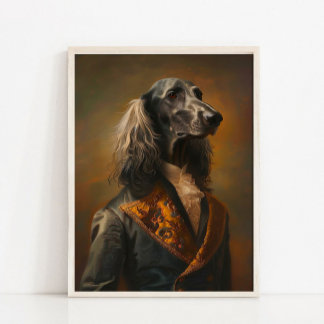 Retrato de Animal Vitoriano, Impressões de Cachorr