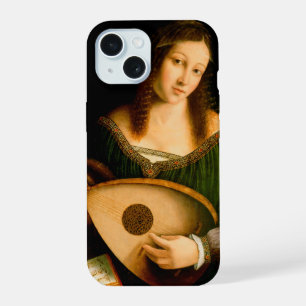 Retrato de Bartolomeo Veneto Senhora Tocando Alaúd