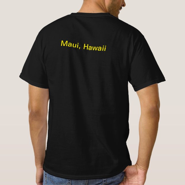 Retrato de camiseta Maui Hawaii (Verso)