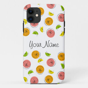 Retrato de capas de iphone Citrus Multi 'Name'
