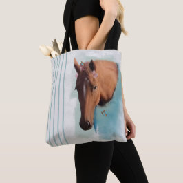 Retrato de Cavalo - Saco de Tote