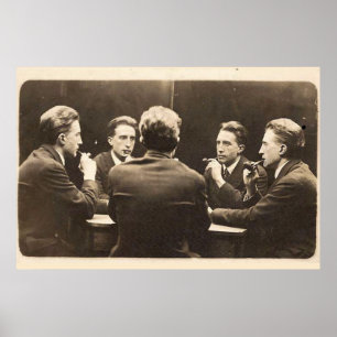 Retrato de Cinco Vias do Impressão de Marcel Duch