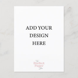 Retrato de Convite Postcard