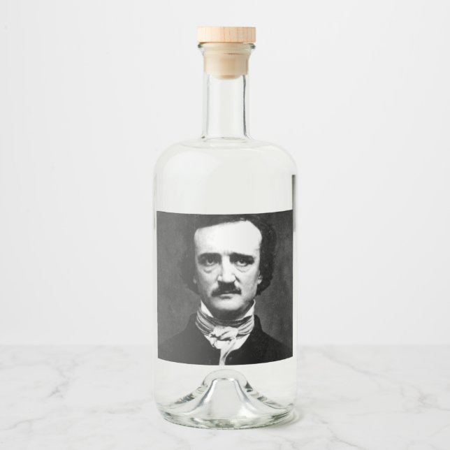 Retrato de Edgar Allan Poe (Frente)