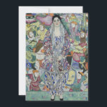 Retrato de Friederike Maria Beer por Gustav Klimt<br><div class="desc">Retrato de Friederike Maria Beer (1916) por Gustav Klimt é uma pintura de retrato de arte fina do Simbolismo da Era Vitoriana antiga. Friederike-Maria solicitou que Klimt a pintasse com um vestido da Oficina Vienense que ela usava exclusivamente. Klimt decidiu que ela deveria vestir seu casaco de pele do avesso...</div>