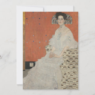 Retrato de Fritza Riedler por Gustav Klimt