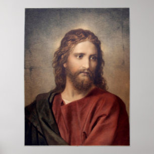 Retrato de Jesus Poster