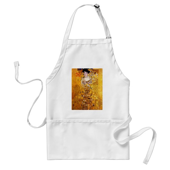 Retrato de Klimt de Adele Bloch-Bauer mim avental (Frente)