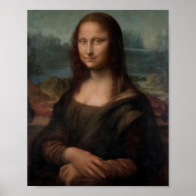 Retrato de Mona Lisa, de Leonardo da Vinci, Poster