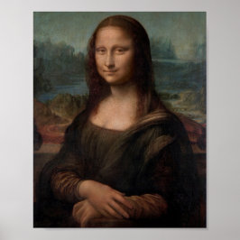 Retrato de Mona Lisa, de Leonardo da Vinci, Poster