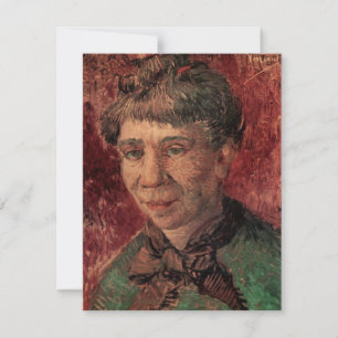 Retrato de Mulher Madame Tanguy, Vincent van Gogh