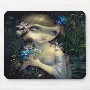 "Retrato de Ophelia" Mousepad