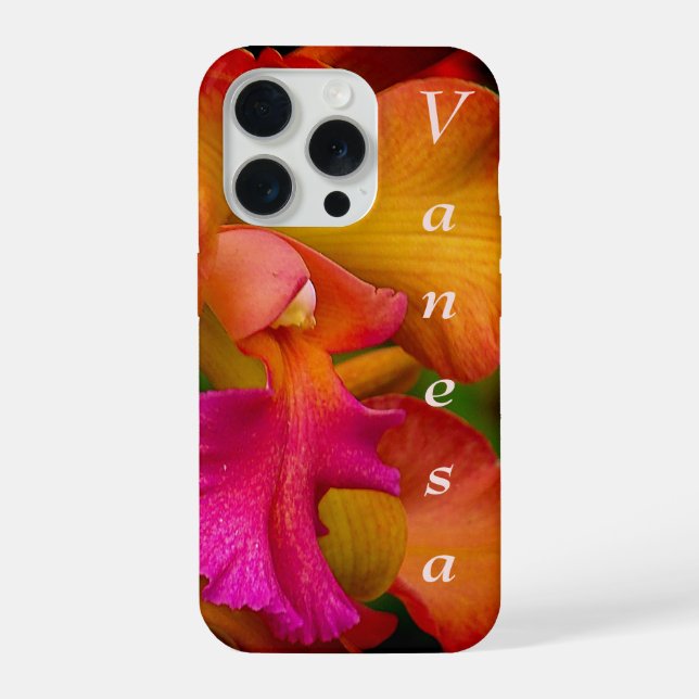Retrato de Orquídea Cattleya (Verso)