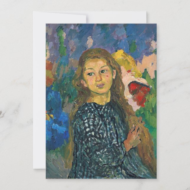 Retrato de Ottilia | Giovanni Giacometti (Frente)