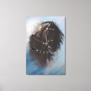 Retrato de Stallion - Canvas