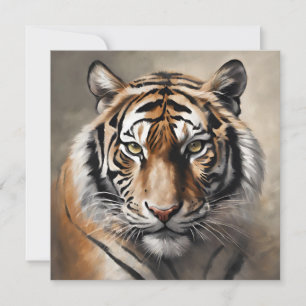 Retrato de Tigre Majestoso